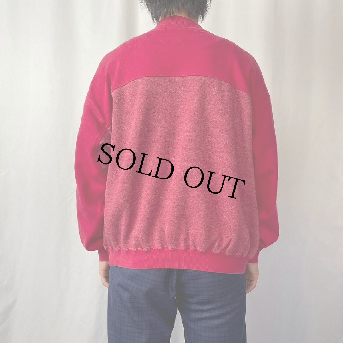 画像3: Eddie Bauer コットン×ポリエステル 切り替えデザインスウェット XL (3)