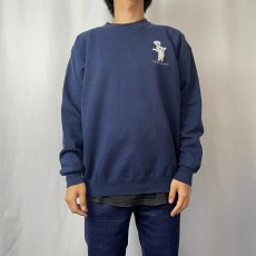 画像2: THE DOUGHBOY 製粉メーカーキャラクタープリントスウェット NAVY (2)