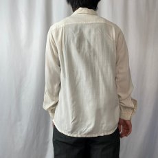 画像3: 50's PURITAN レーヨンオープンカラーシャツ SIZE2 (3)
