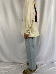 画像3: 90's Levi's SILVER TAB USA製 "LOOSE" ハンドペイントデニム W29 (3)