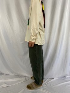 画像3: 90's Levi's SILVER TAB USA製 "BAGGY" カラーデニム W30 (3)