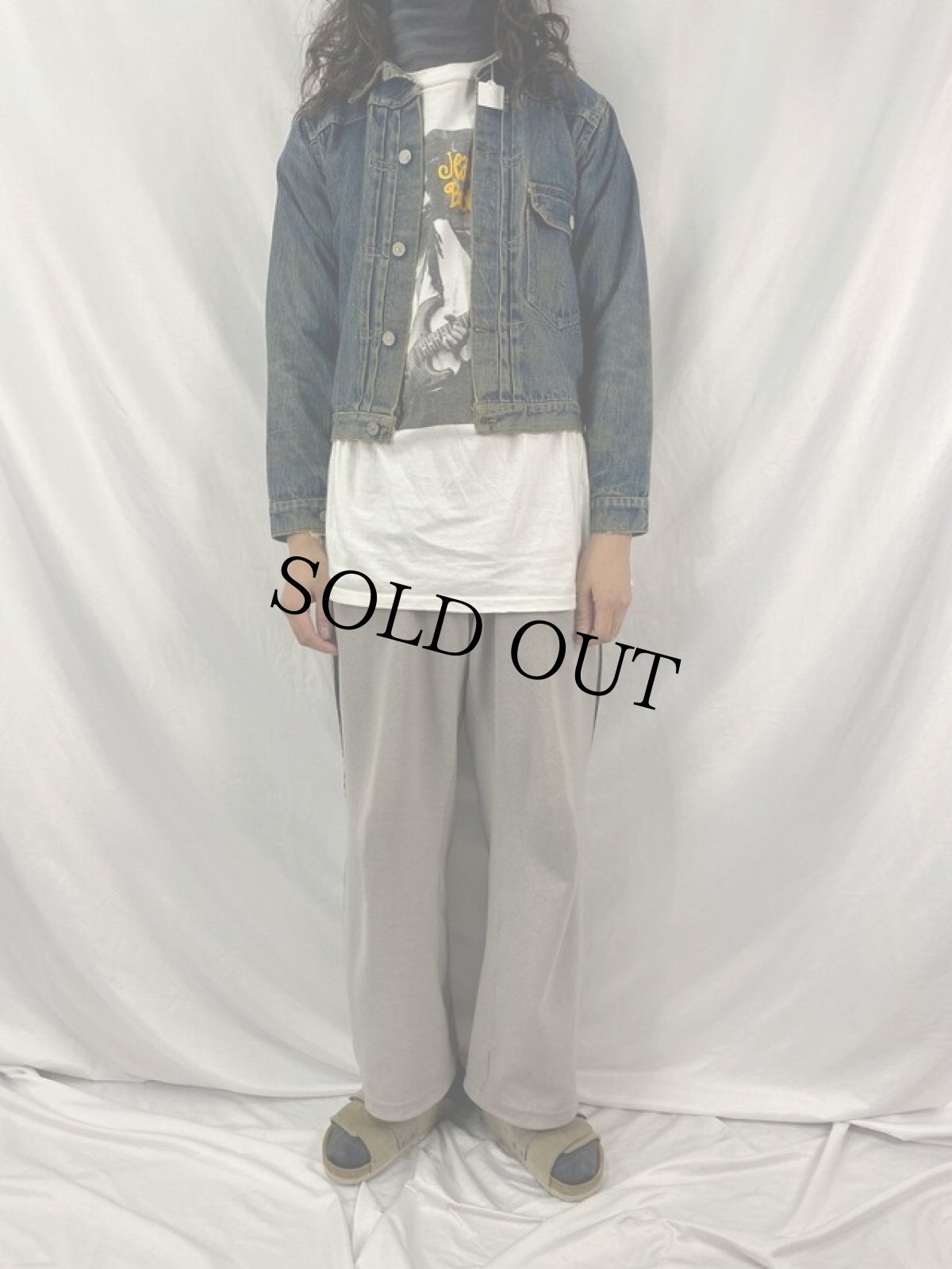 画像2: 40's LEVI'S 506XX "針刺しシンチバック" 1st (2)