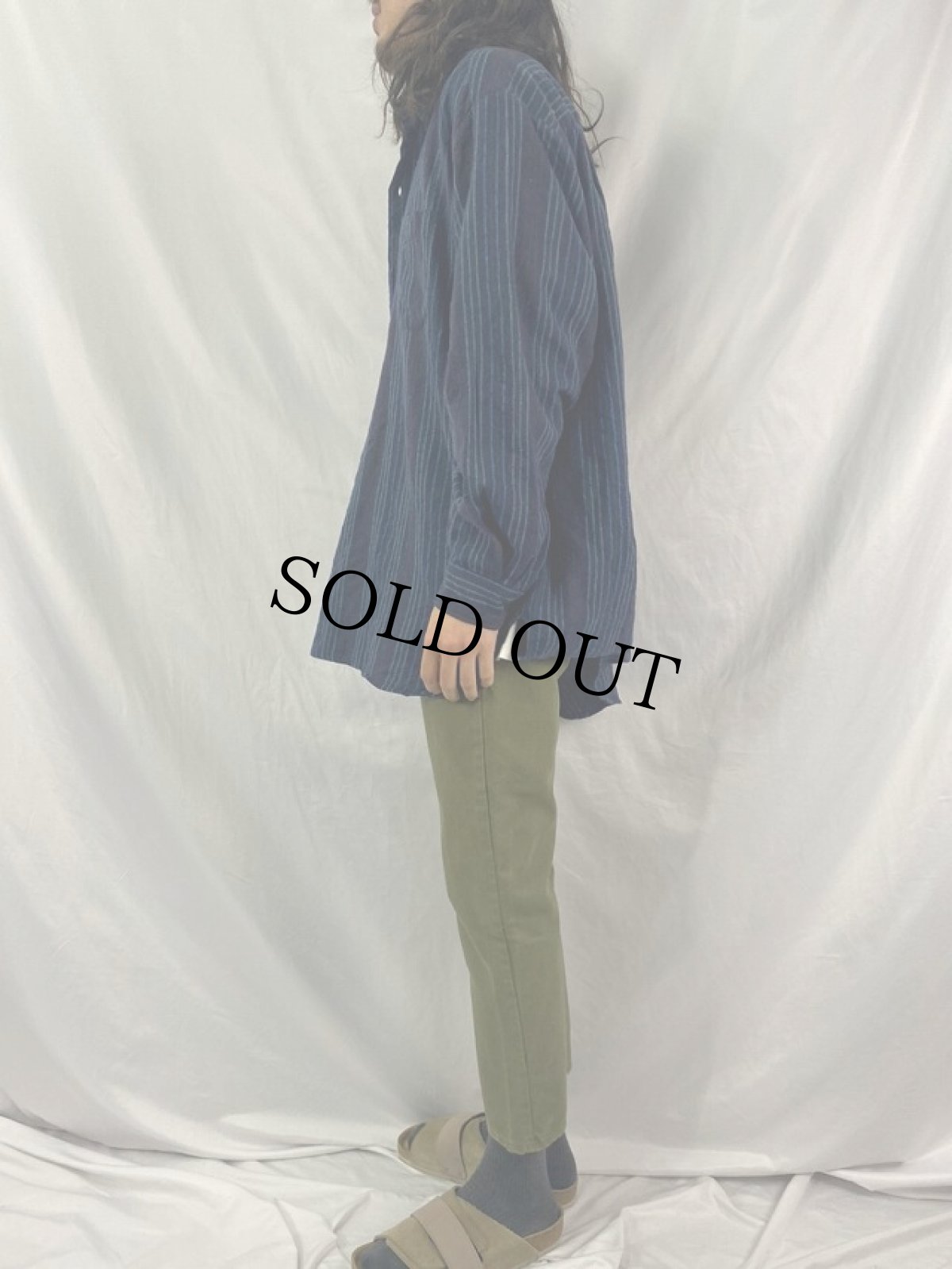 画像3: 60's LEVI'S 612 BIGE ストレッチテーパードパンツ W29 (3)