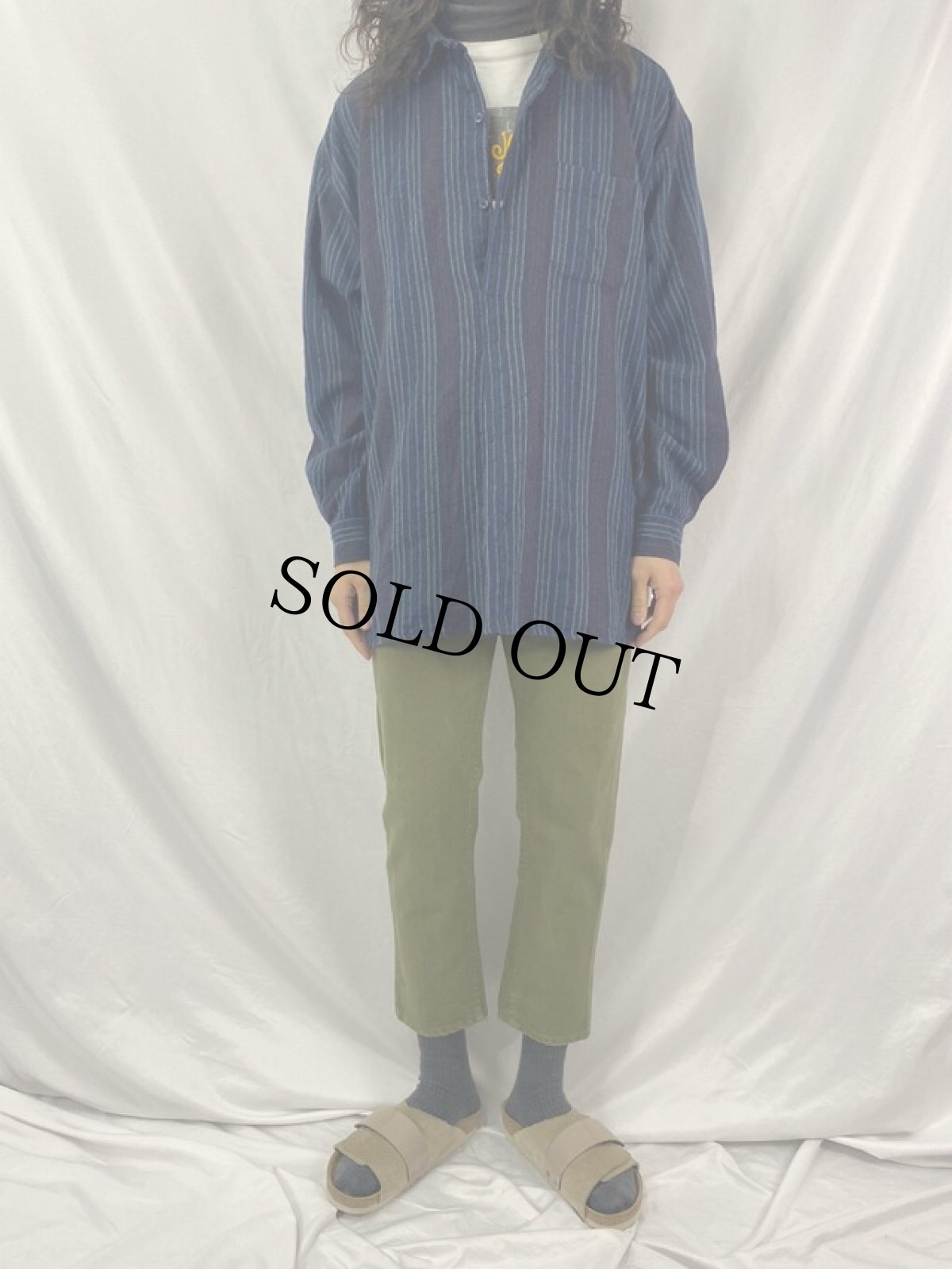 画像2: 60's LEVI'S 612 BIGE ストレッチテーパードパンツ W29 (2)