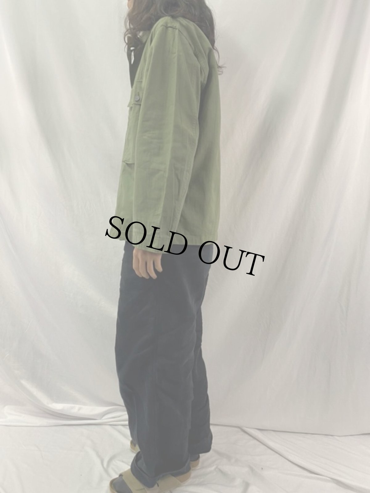 画像3: 40's U.S.ARMY 13スター M-43 HBTジャケット (3)