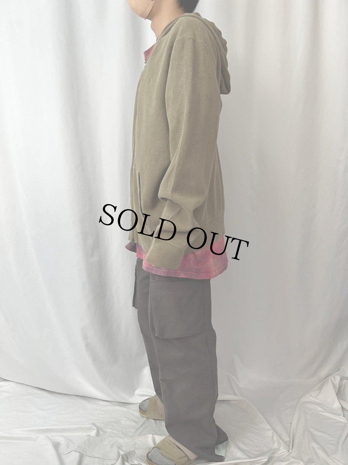 画像3: POLO Ralph Lauren ロゴ刺繍 ジップパーカー XXL (3)