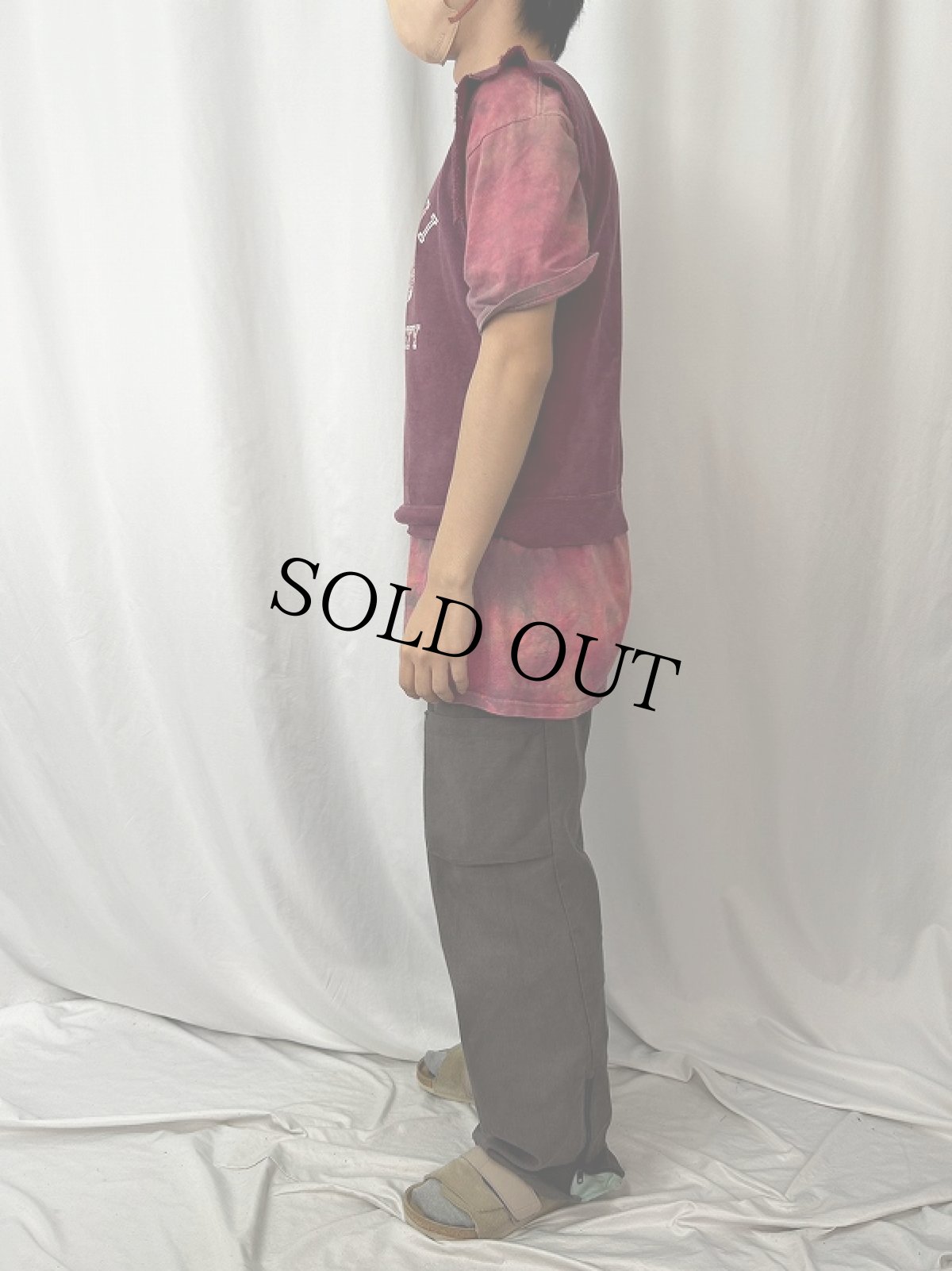 画像3: 50〜60's "HAWAII UNIVERSITY" カットオフスリーブプリントスウェット (3)