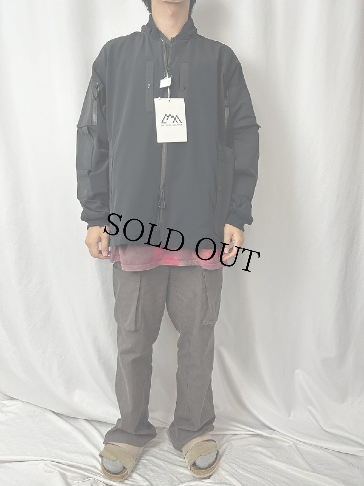 画像2: 【SALE】  COMFY OUTDOOR GARMENT "CAF JACKET" BLACK 【L】 (2)