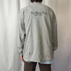 画像4: The Black Dog 犬プリントロンT M (4)