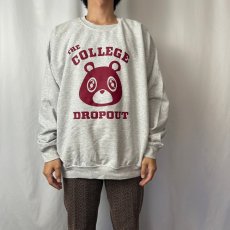 画像2: Kanye West "THE COLLEGE DROPOUT" ヒップホップスウェット  (2)