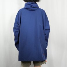 画像3: NIKE 袖プリント ナイロンジップパーカー NAVY XXL (3)