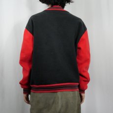 画像3: 90〜2000's FRUIT OF THE LOOM 2トーン スウェットスタジャン L (3)