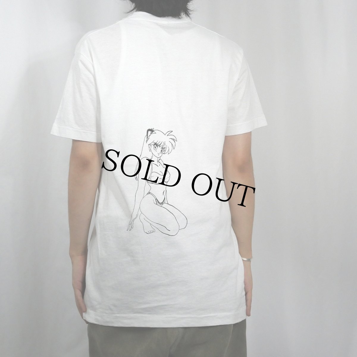 画像3: 90's USA製 キャラクタープリントTシャツ L (3)