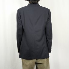 画像3: 80〜90' Burberry's テーラードジャケット NAVY SIZE52 (3)