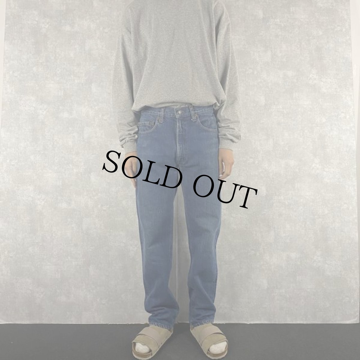 画像2: 70's Levi's 505-0217 BIGE デニムパンツ W32 (2)