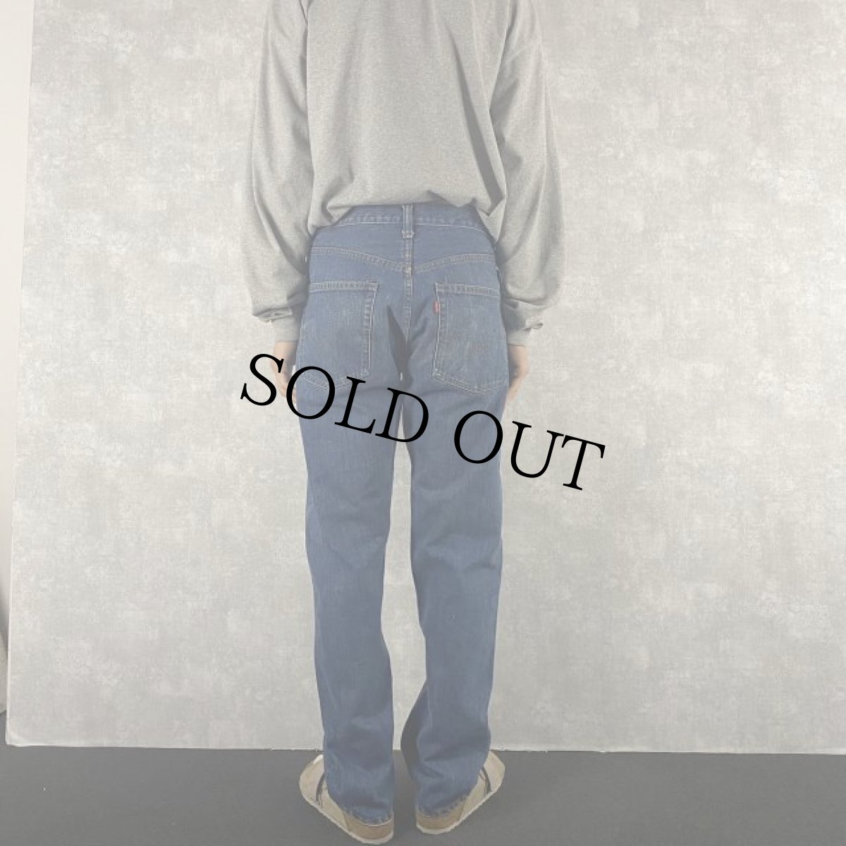 画像4: 70's Levi's 505-0217 BIGE デニムパンツ W32 (4)