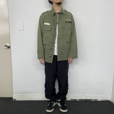 画像2: 40〜50's U.S.ARMY 13スター M-43 HBT Jacket 36R (2)