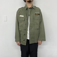 画像3: 40〜50's U.S.ARMY 13スター M-43 HBT Jacket 36R (3)