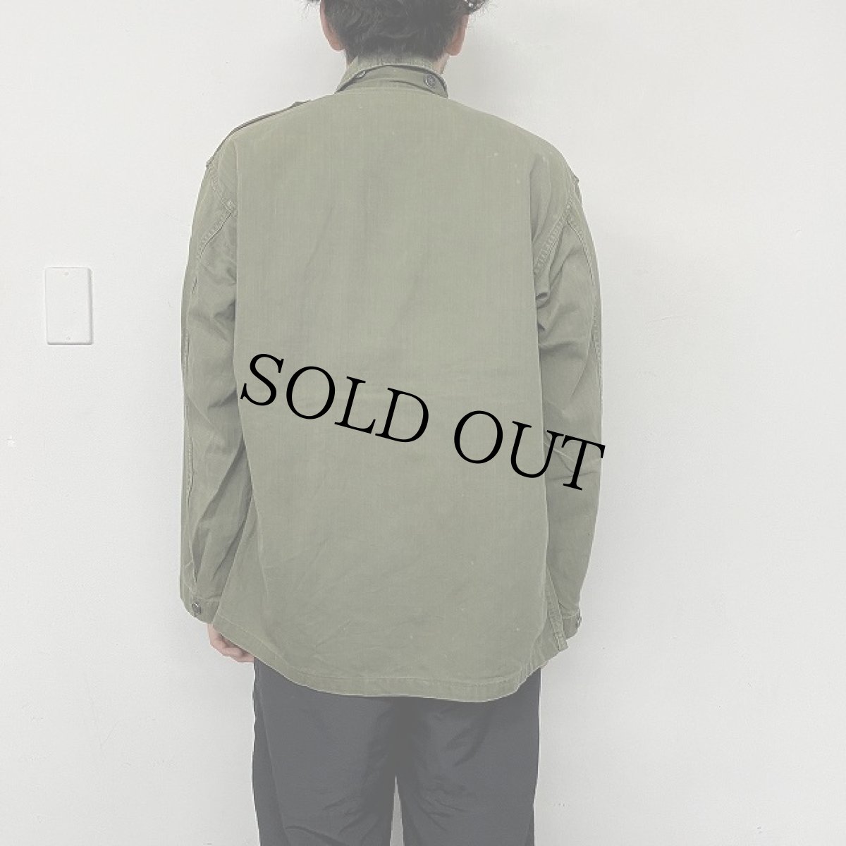 画像5: 40〜50's U.S.ARMY 13スター M-43 HBT Jacket 36R (5)