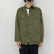 画像3: 40〜50's U.S.ARMY 13スター M-43 HBT Jacket 36R (3)