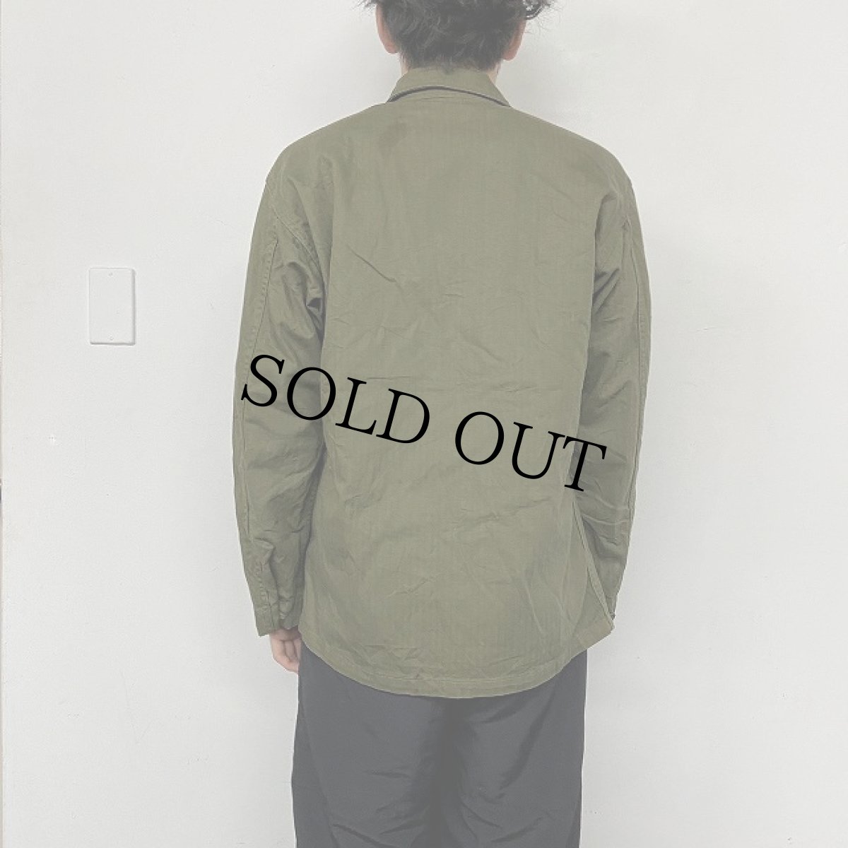 画像5: 40〜50's U.S.ARMY 13スター M-43 HBT Jacket 36R (5)