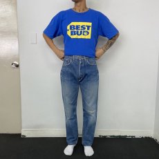 画像3: 60〜70's LEVI'S 501 BIGE デニムパンツ W31 (3)