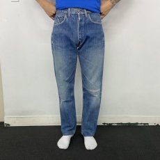 画像2: 60〜70's LEVI'S 501 BIGE デニムパンツ W31 (2)