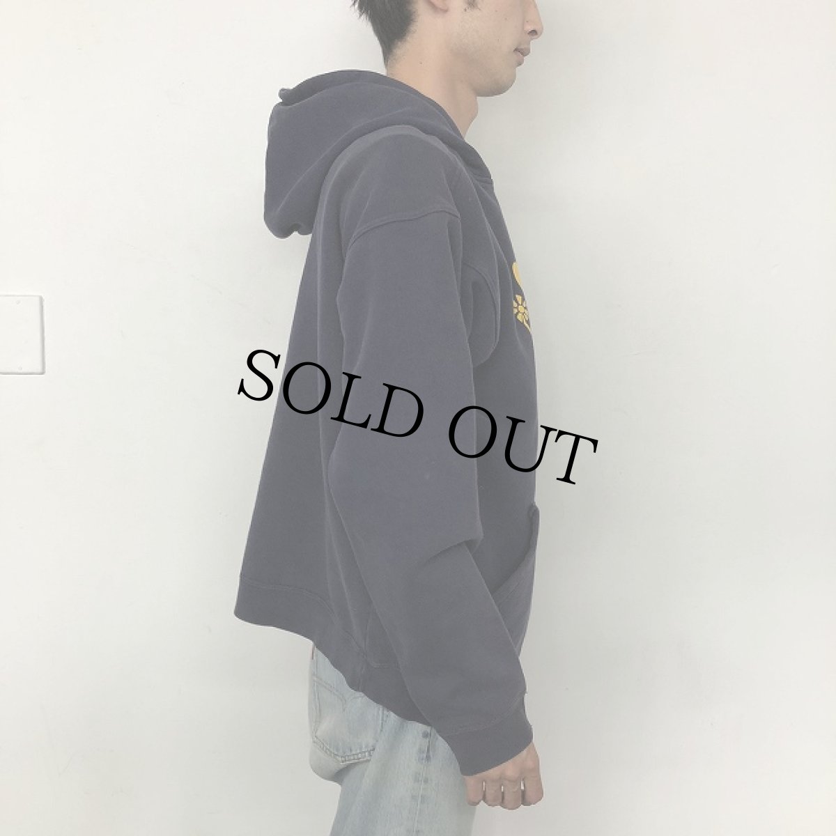 画像7: BLACKLABEL 袖プリント スケータースウェットパーカ (7)