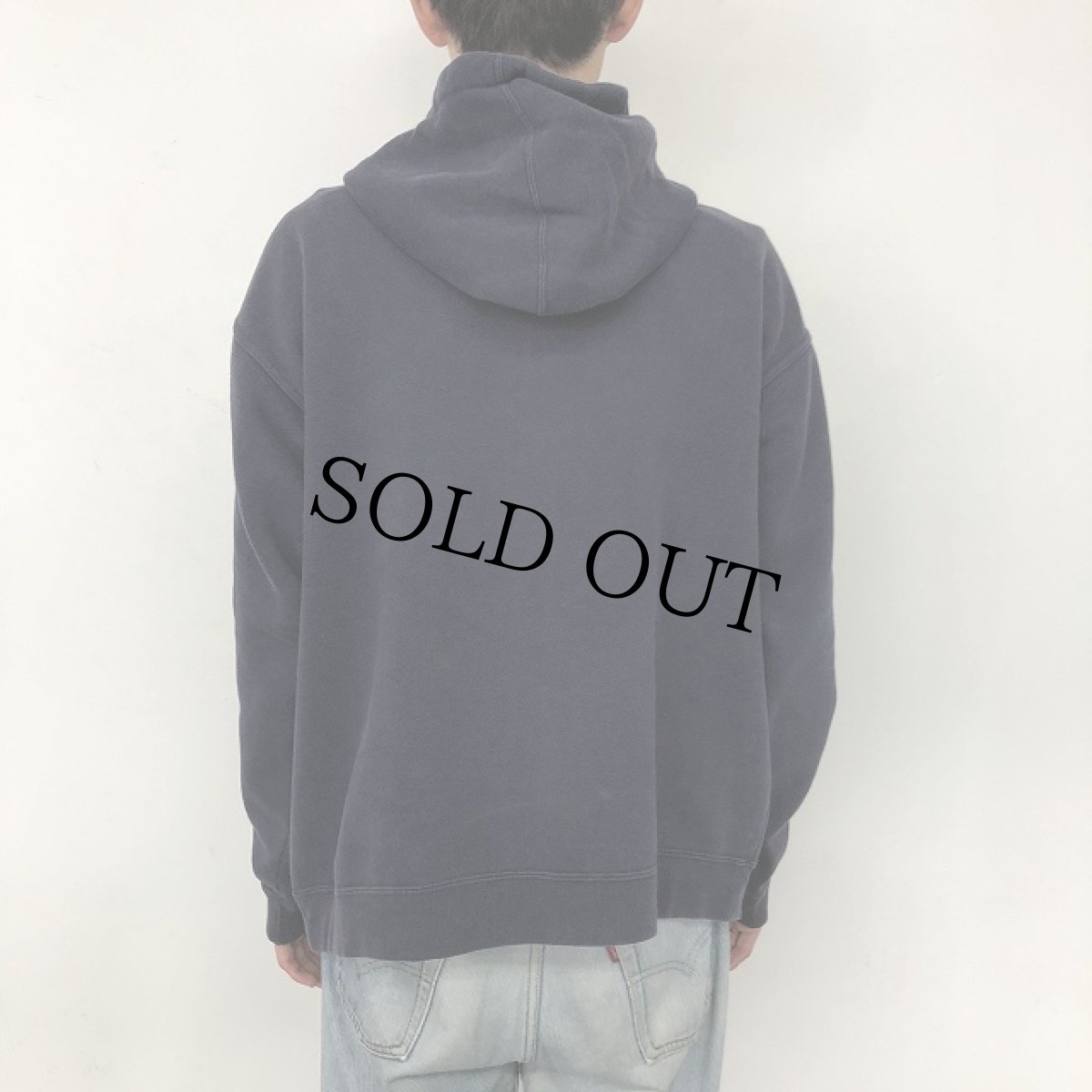 画像8: BLACKLABEL 袖プリント スケータースウェットパーカ (8)