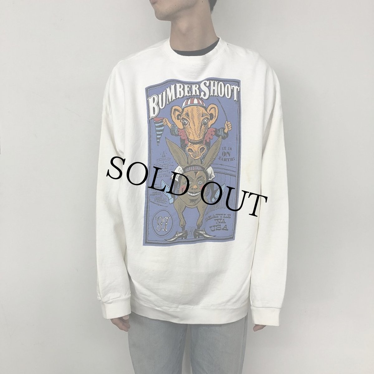 画像7: 90's BUMBER SHOOT USA製 音楽フェスティバルスウェット 2XL (7)