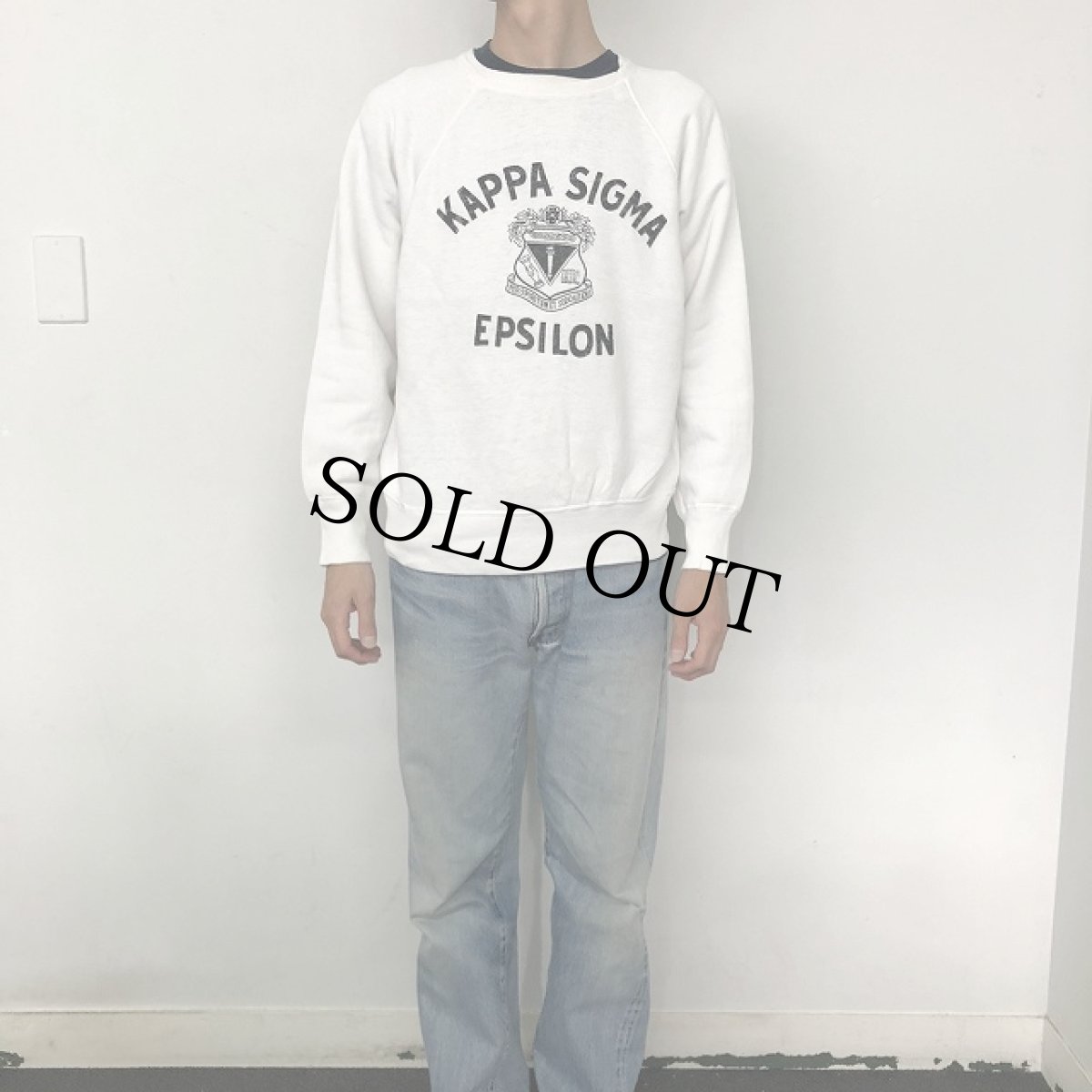 画像9: 60's Champion USA製 ランタグ "KAPPA SIGMA EPSILON" Sweat L (9)