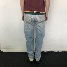 画像4: 80's Levi's USA製 501 赤耳 Denim pants W31 (4)