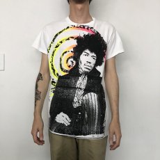 画像5: 80's Jimi Hendrix USA製 ロックミュージシャン プリントTシャツ L (5)