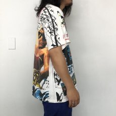画像4: 〜90's The Rolling Stones USA製 "SOME GIRLS" マルチプリント ロックバンドT-shirt XL (4)