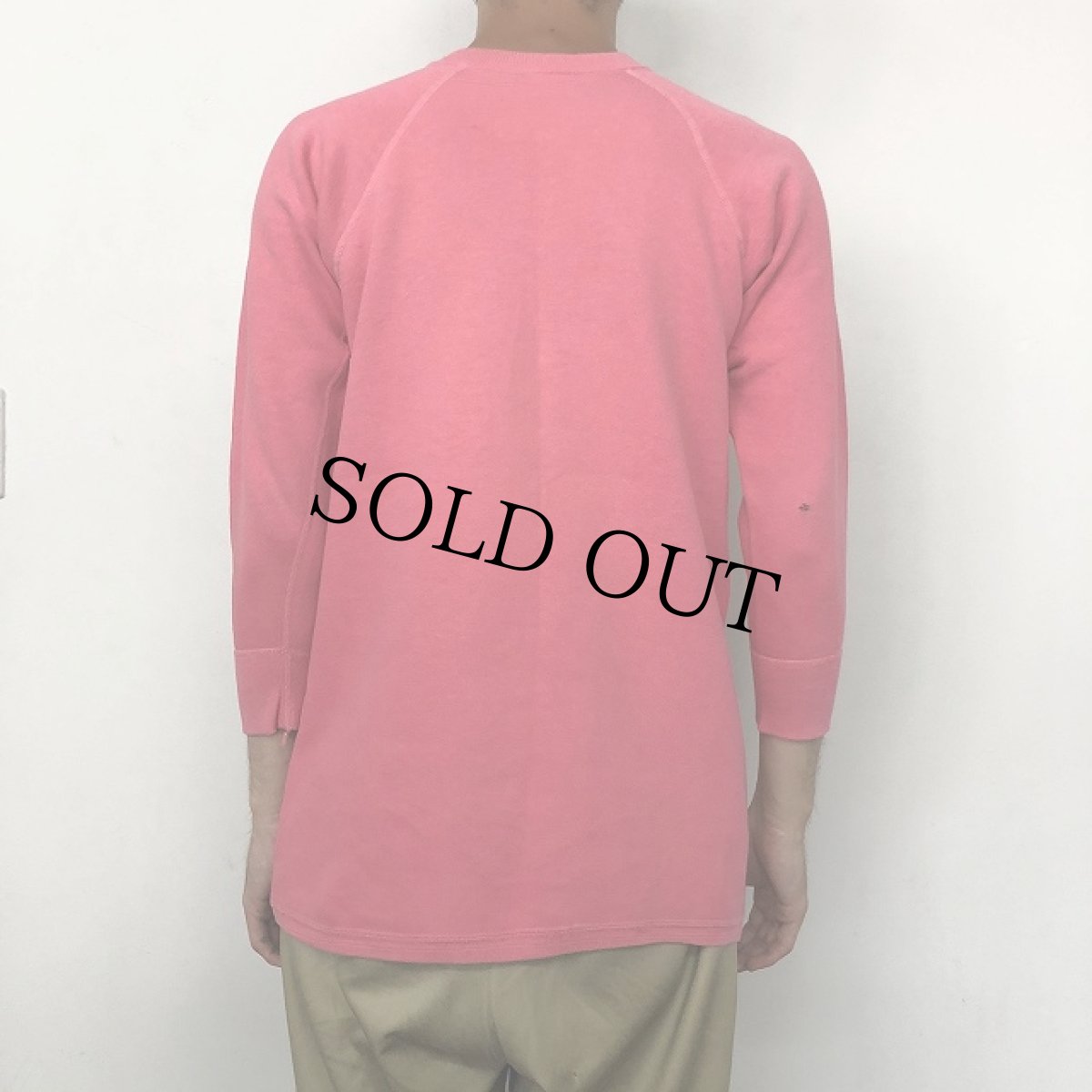 画像7: 60's〜 SPRUCE USA製 PEANUTS "LINUS&SALLY" 染み込みプリントスウェット S (7)