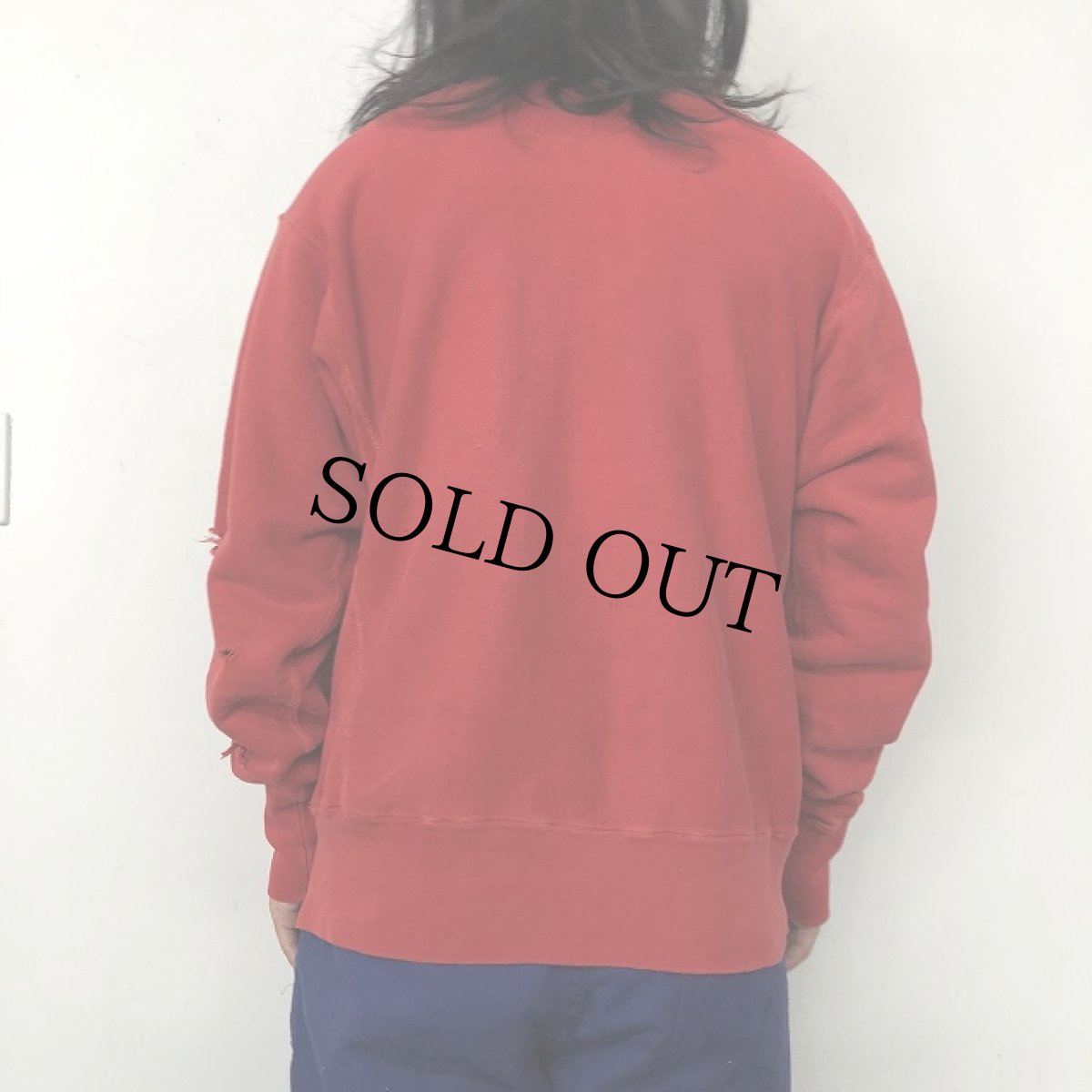 画像4: 50's Champion REVERSE WEAVE USA製 タタキタグ "NORWICH 80" L (4)