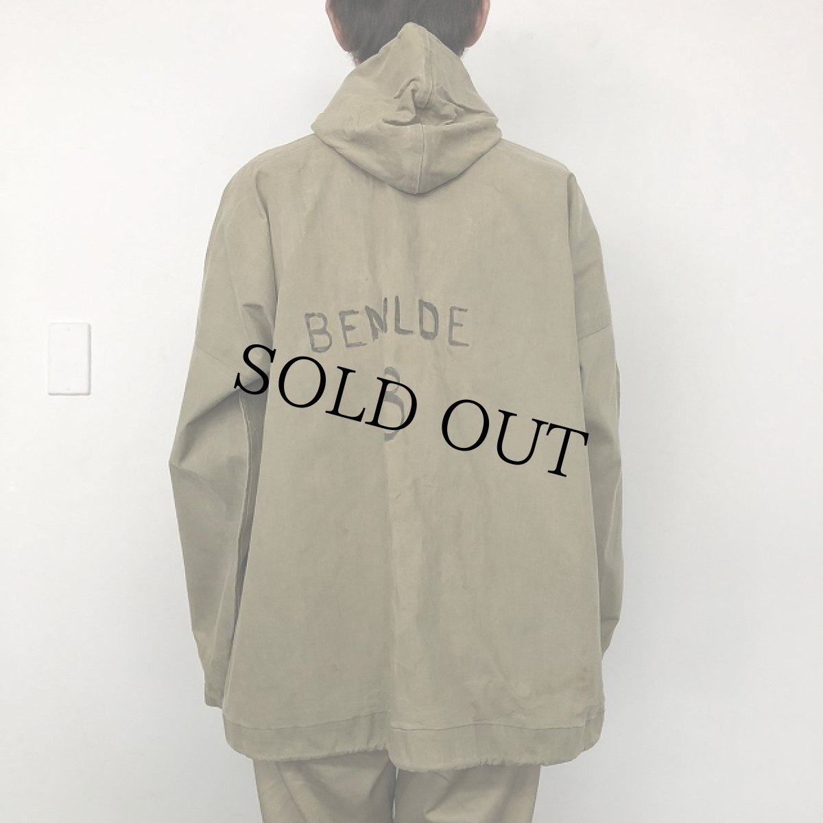 画像4: 40's U.S. NAVY WET WEATHER PARKA "BENILDE 8" 1st TYPE XL (4)