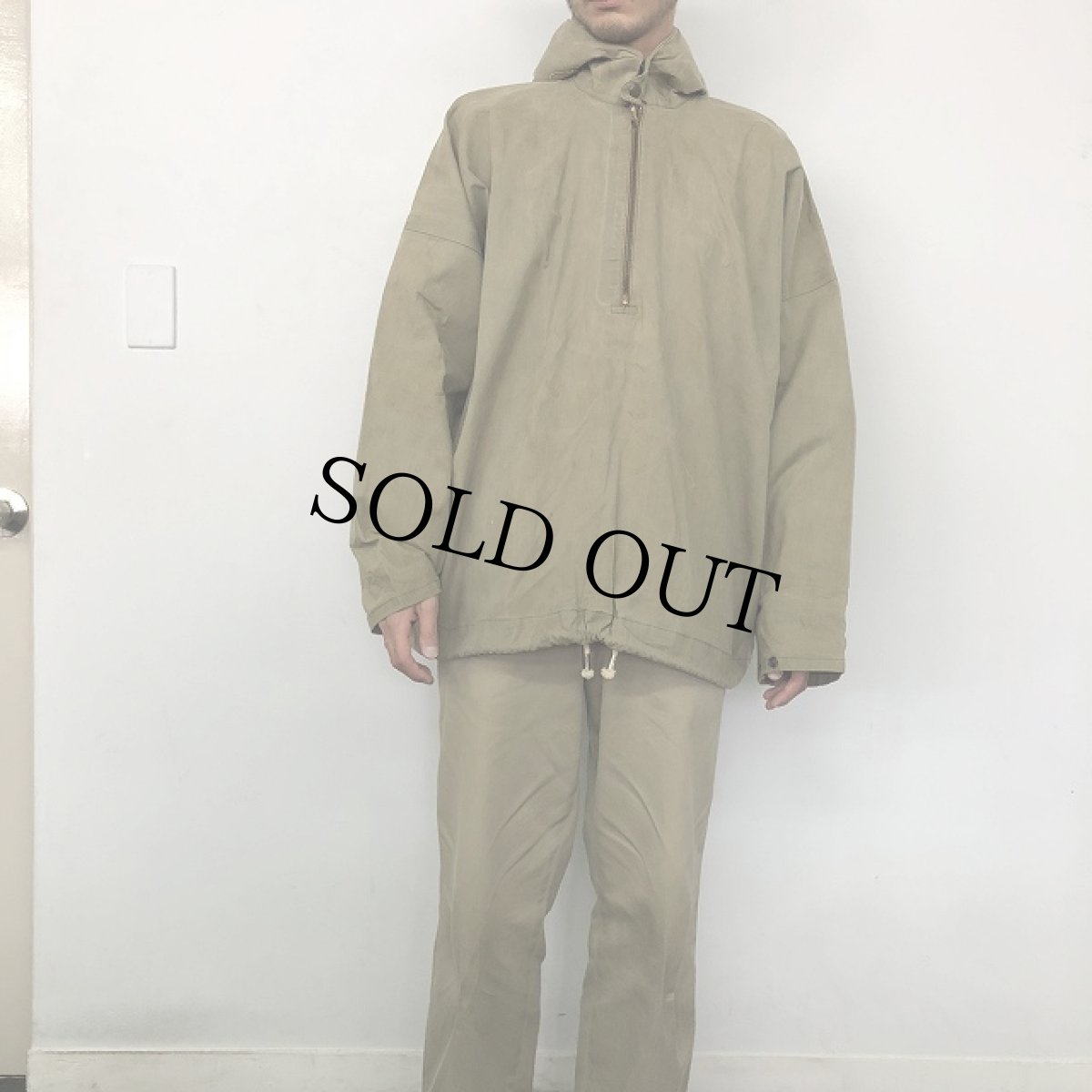 画像5: 40's U.S. NAVY WET WEATHER PARKA "BENILDE 8" 1st TYPE XL (5)