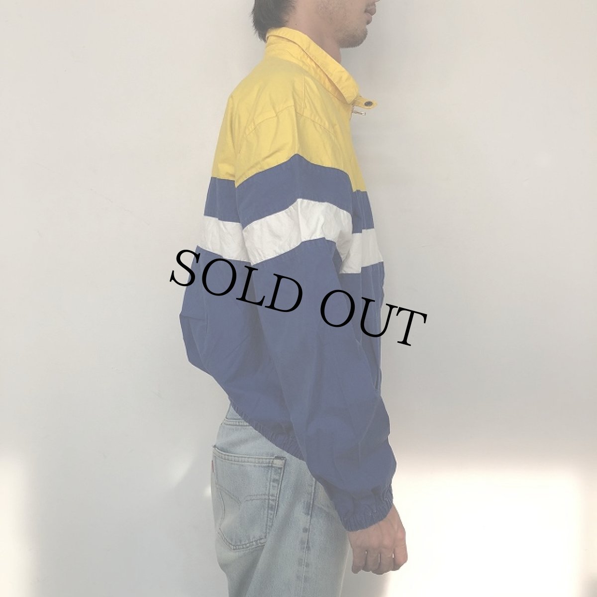 画像4: POLO Ralph Lauren クッキーパッチ 切り替えコットンジャケット LL (4)