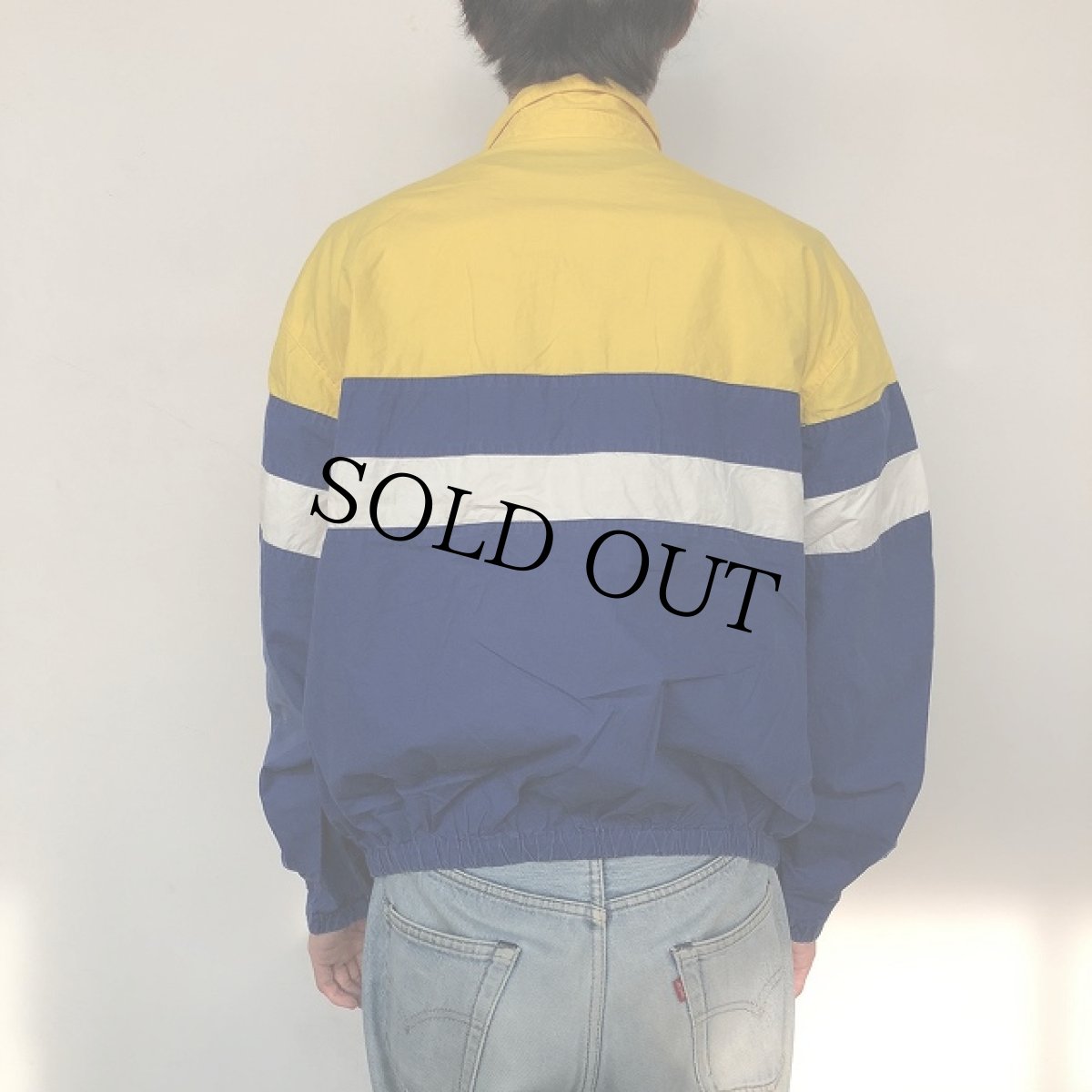 画像5: POLO Ralph Lauren クッキーパッチ 切り替えコットンジャケット LL (5)