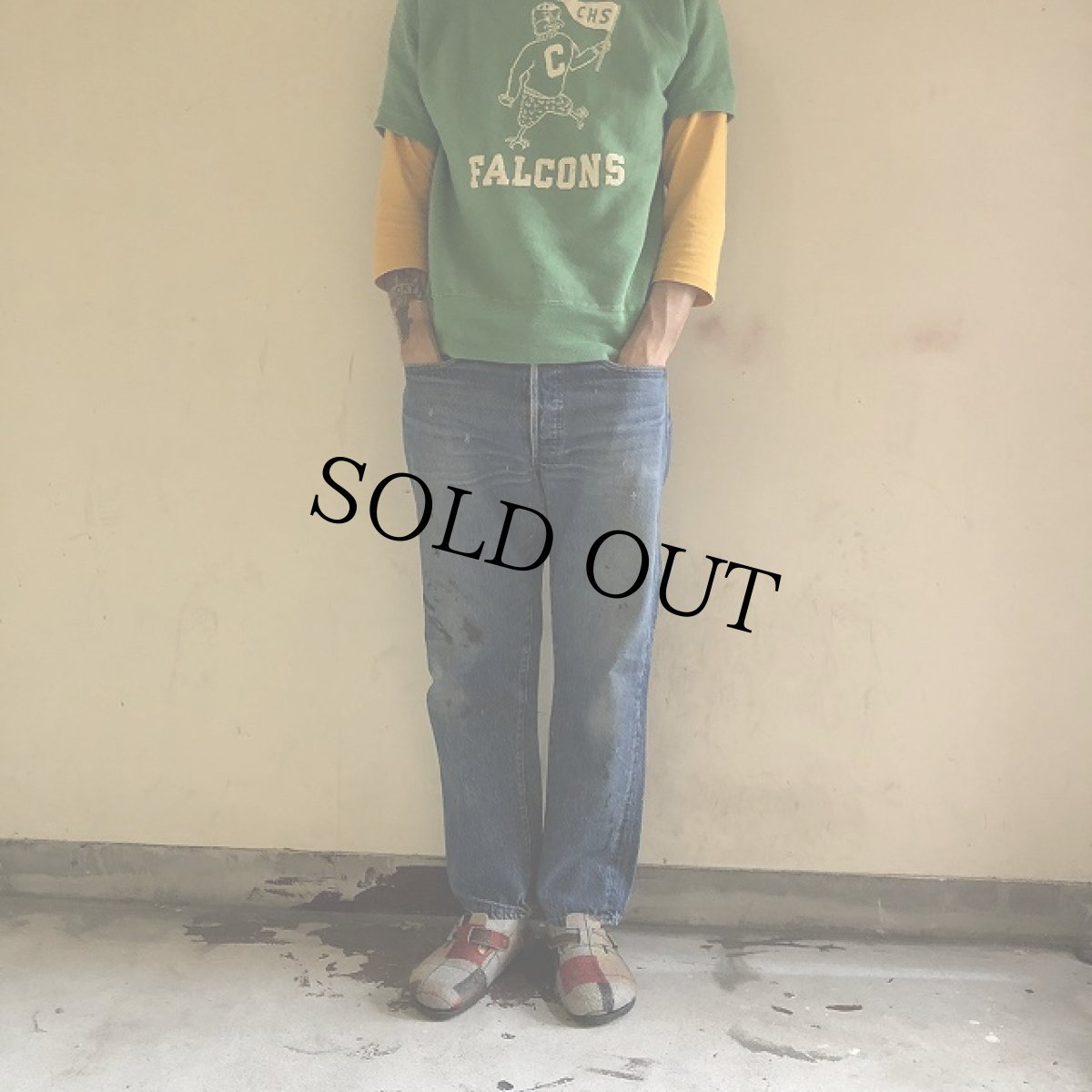 画像2: 80's Levi's 501 USA製 デニムパンツ W32 (2)