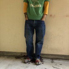 画像2: 60's〜70's LEVI'S 501 BIGE デニムパンツ W34 (2)