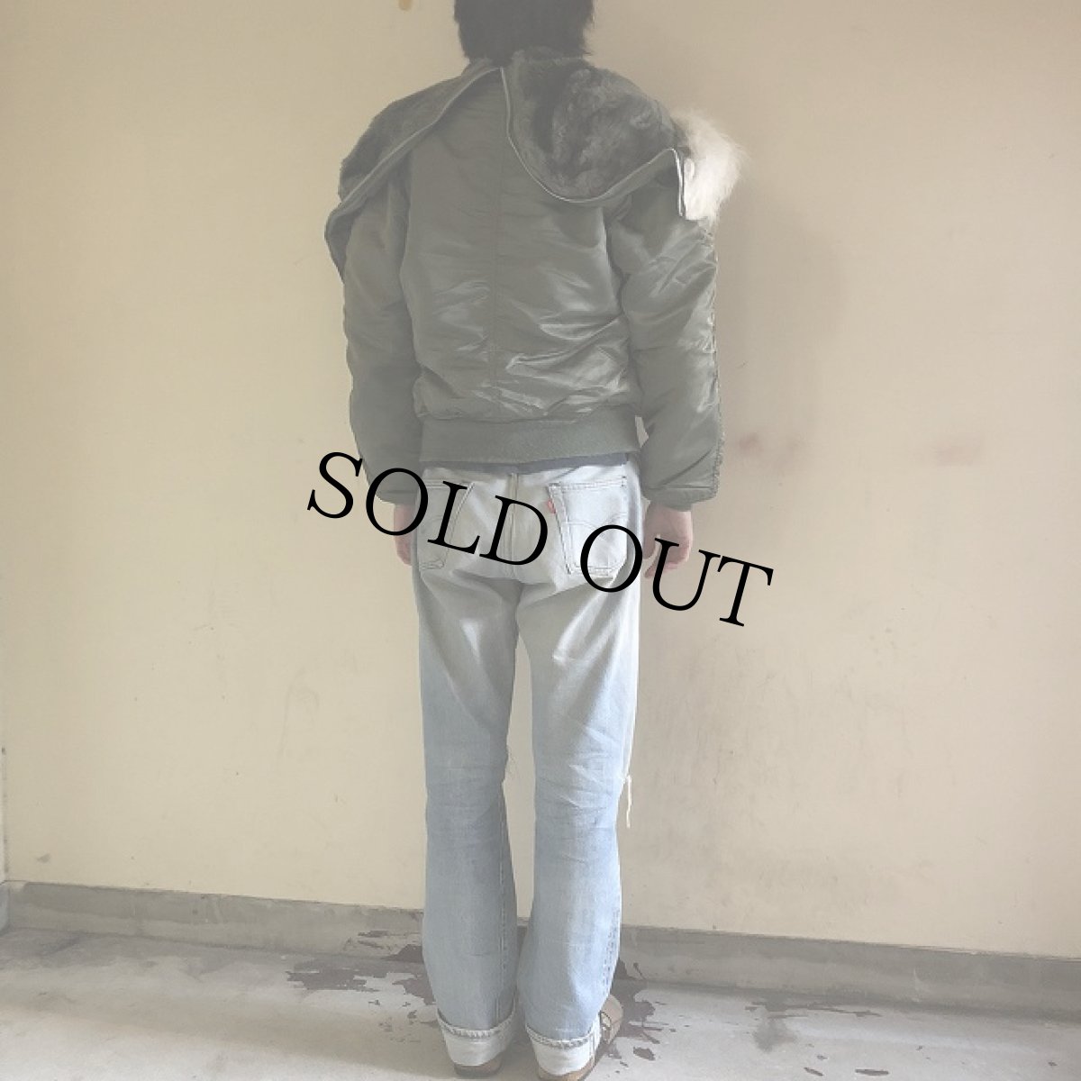 画像5: 80's U.S.AF N-2B Flight Jacket SMALL (5)