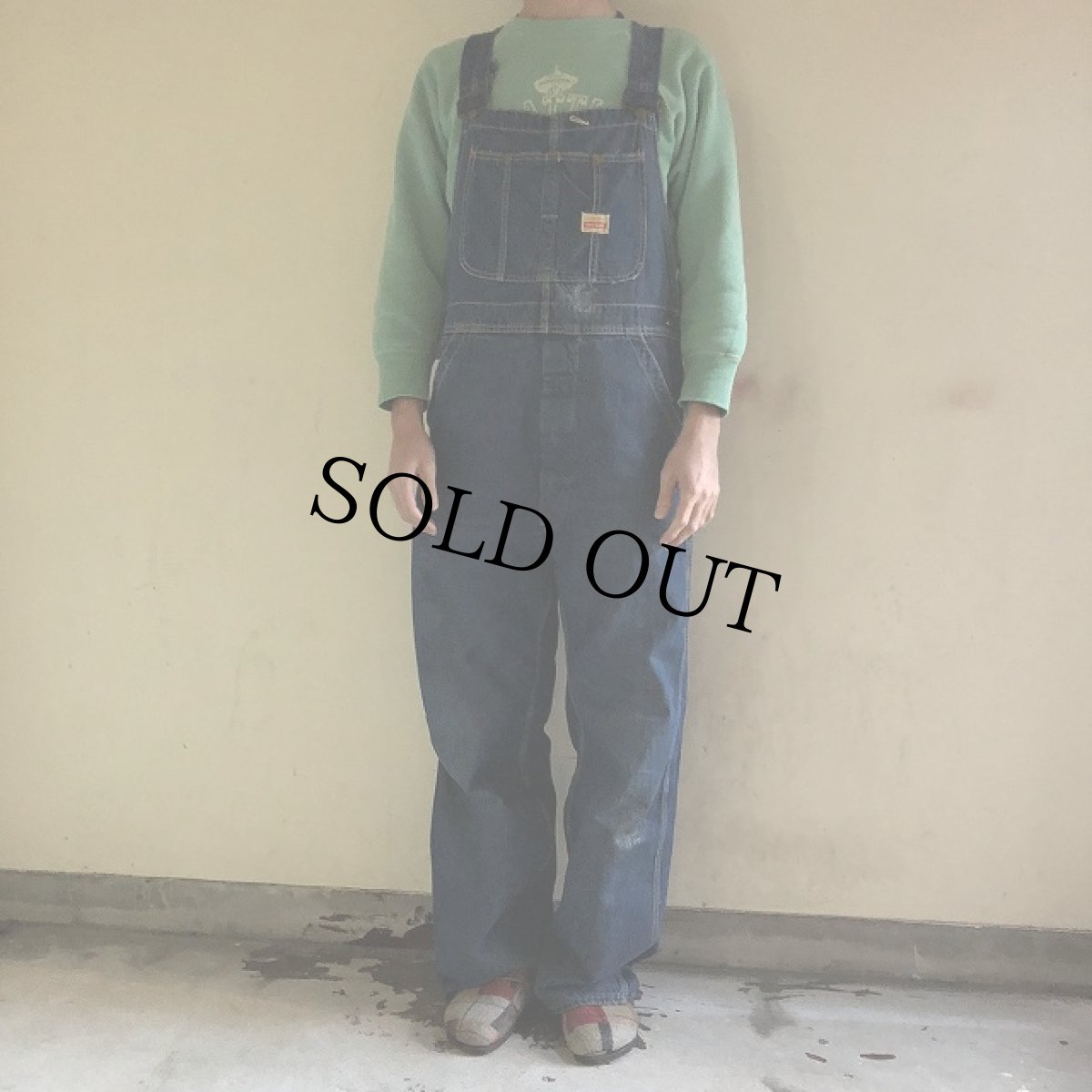 画像2: 50's PENNEY'S PAYDAY デニムオーバーオール W36 (2)