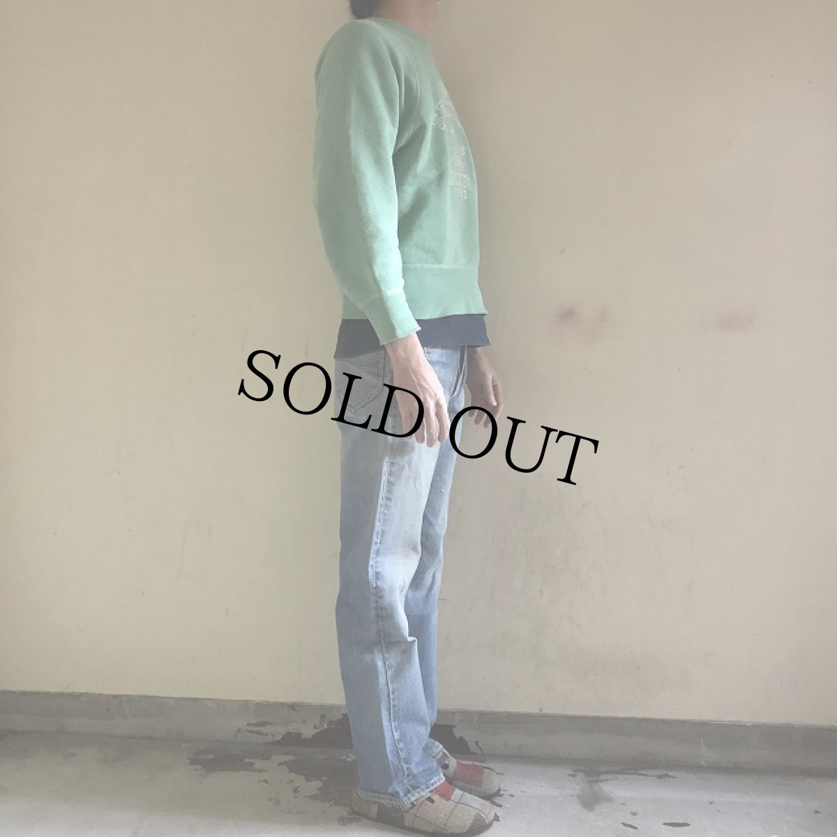 画像3: 60〜70's Lee 101B サイド黒 デニムパンツ W30 (3)