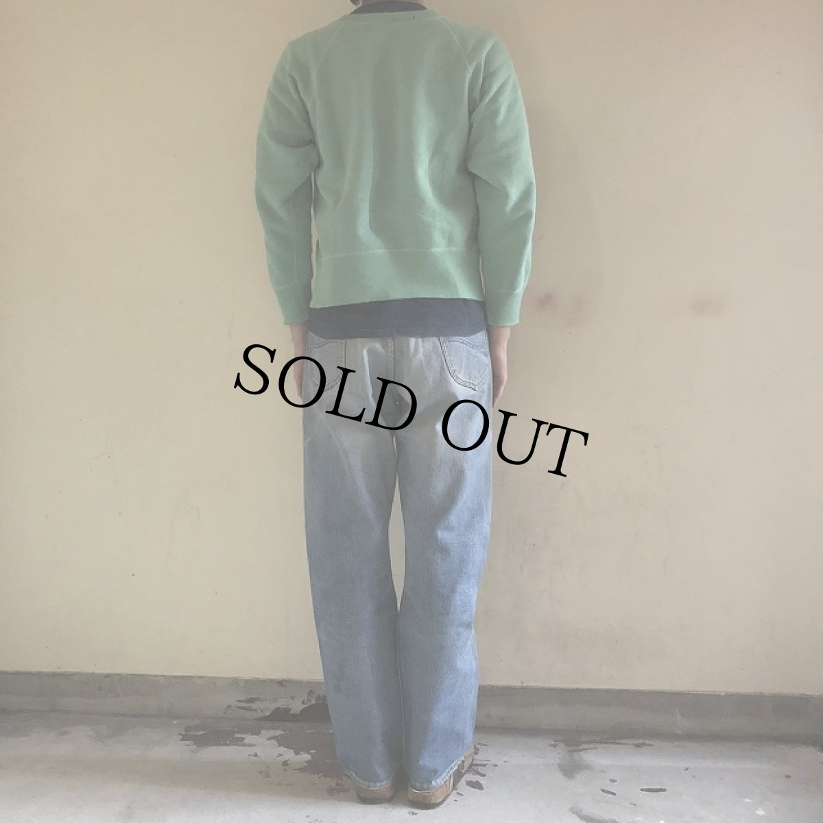 画像4: 60〜70's Lee 101B サイド黒 デニムパンツ W30 (4)