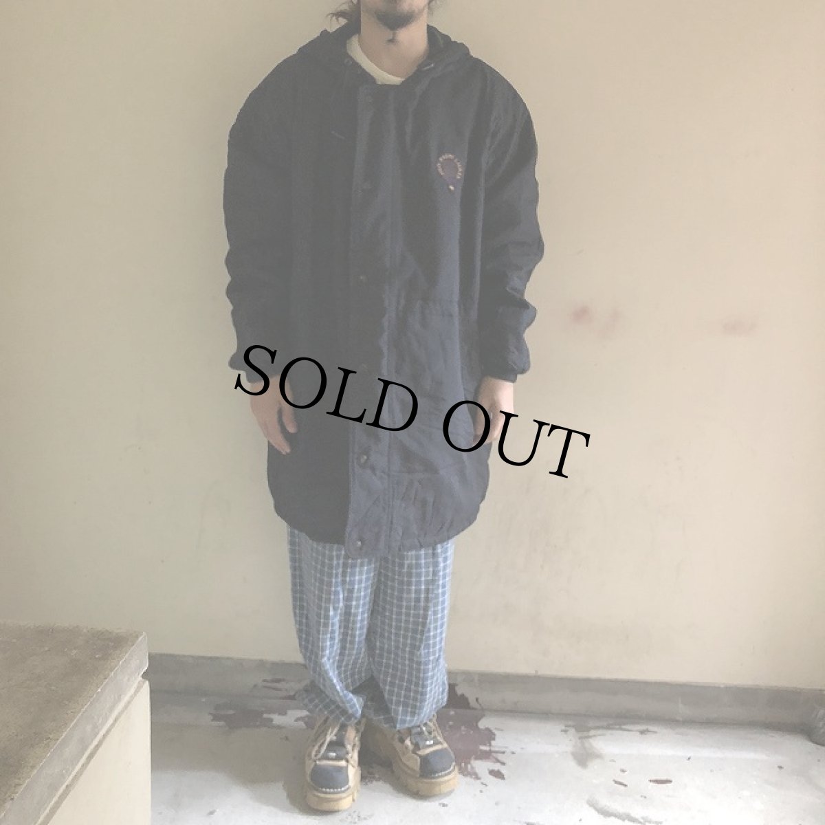 画像2: POLO Ralph Lauren 裏フリース ナイロンジャケット L (2)