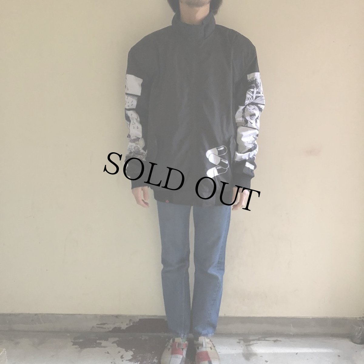 画像8: アキラ "ピンクシティ" リバーシブルジャケット BLACK XXL (8)