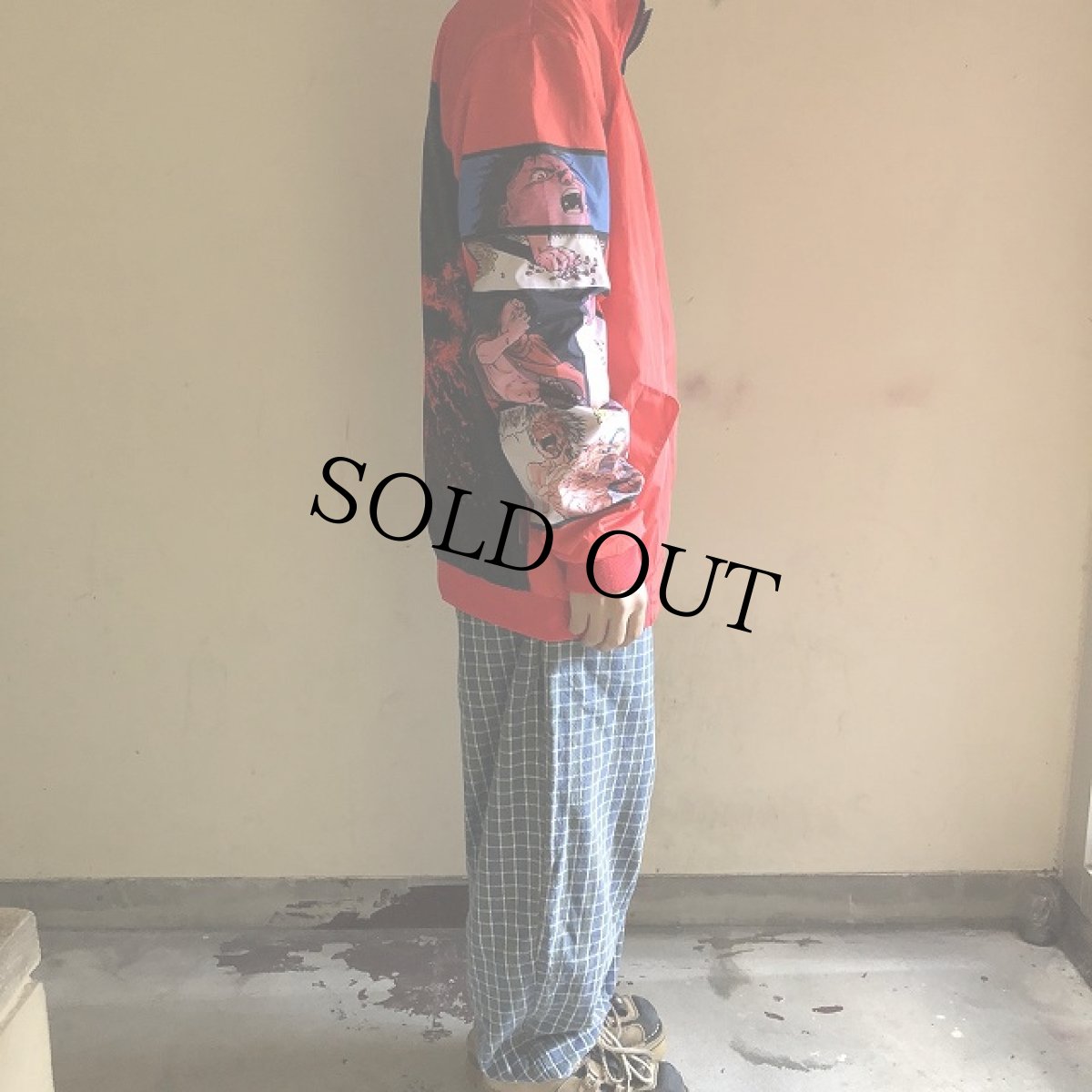 画像9: アキラ "ピンクシティ" リバーシブルジャケット RED L (9)