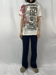 画像2: 2000's TSUBI AUSTRALIA製 "CPY WRT" プリントTシャツ S (2)